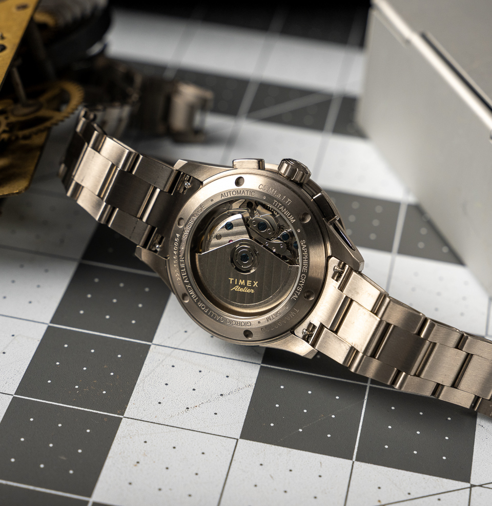 Timex Atelier Chronograph Automatic M1a Ti 42mm Swiss Chronograph Automatic Movement