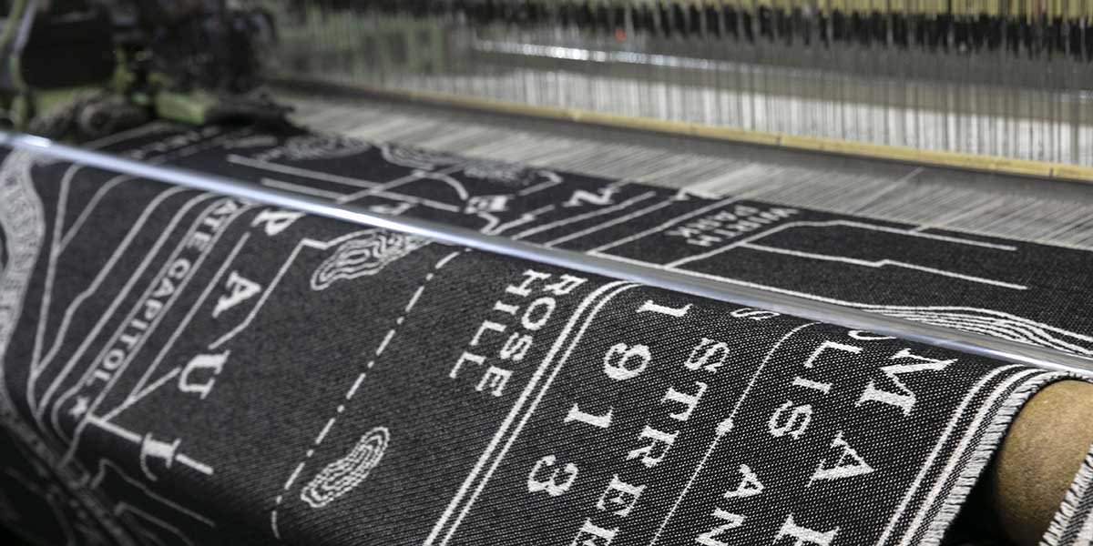 image of Vintage City Map Wool Throws