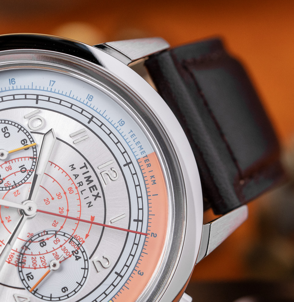 Marlin Neo Classic Chronograph Tachymeter Scale