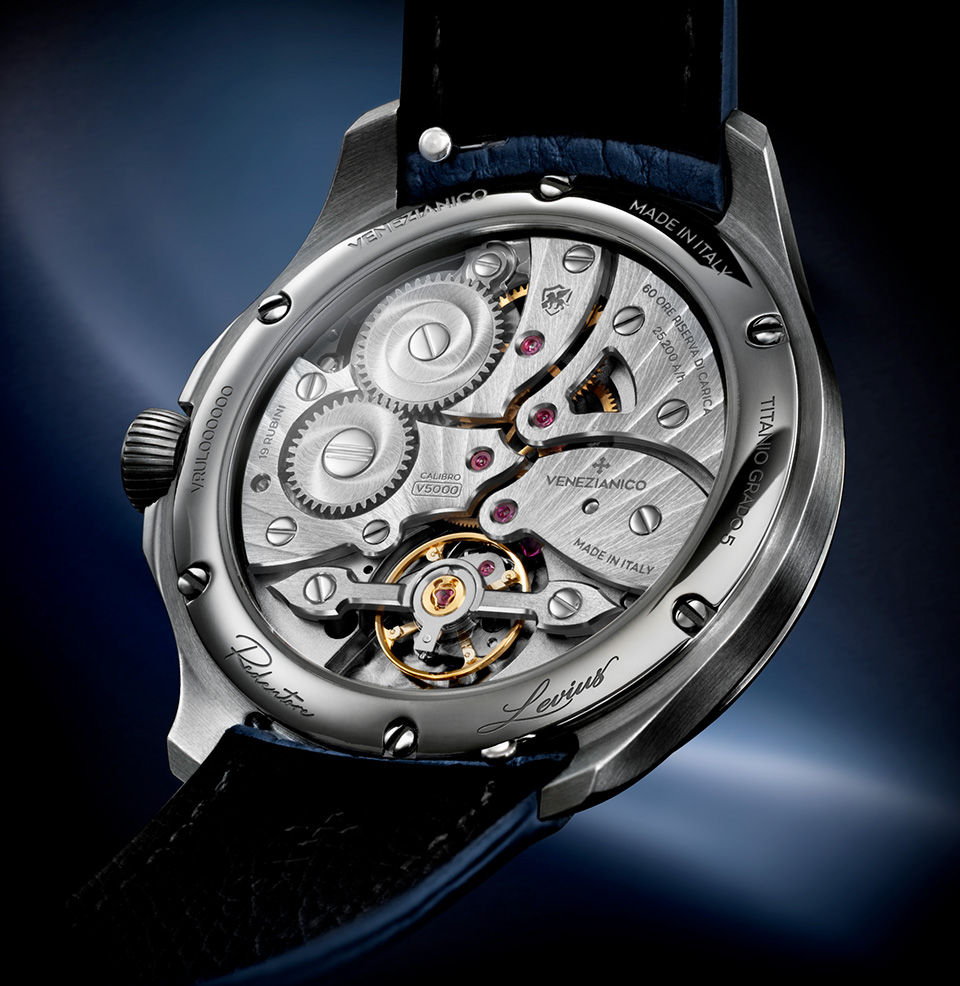 Venezianico Redentore Levius V5000 Hand-Wound Movement
