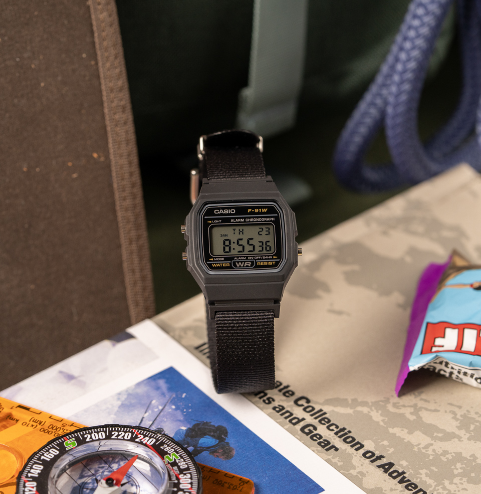 F-91WF 12/24-Hour Format