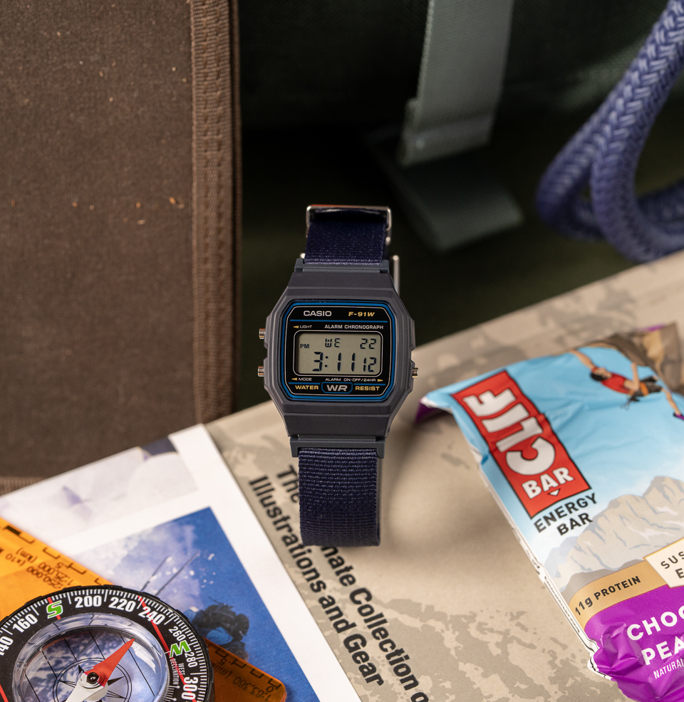 F-91WF 12/24-Hour Format