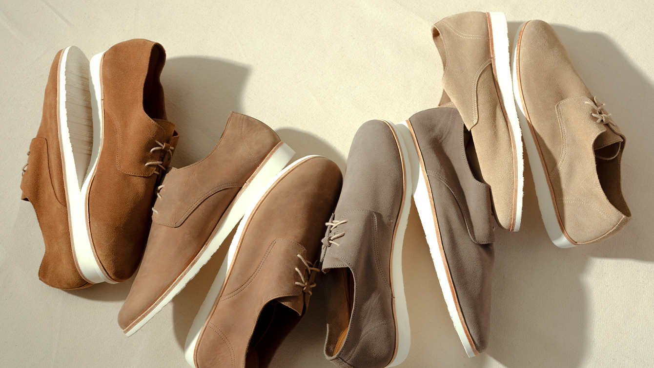 Nisolo Lightweight Flex Derby Brandy