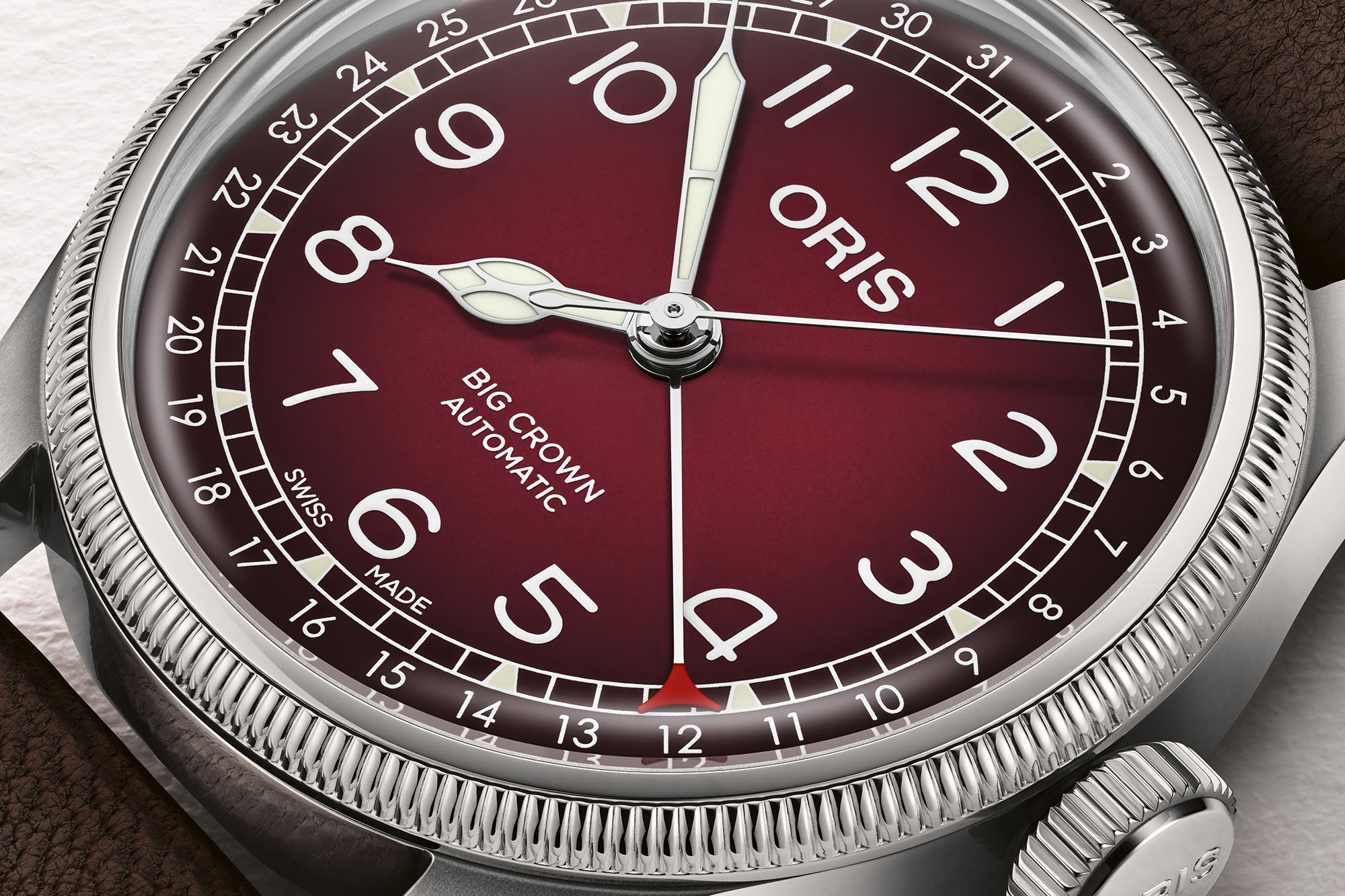 Big Crown X Cervo Volante New Red Dial