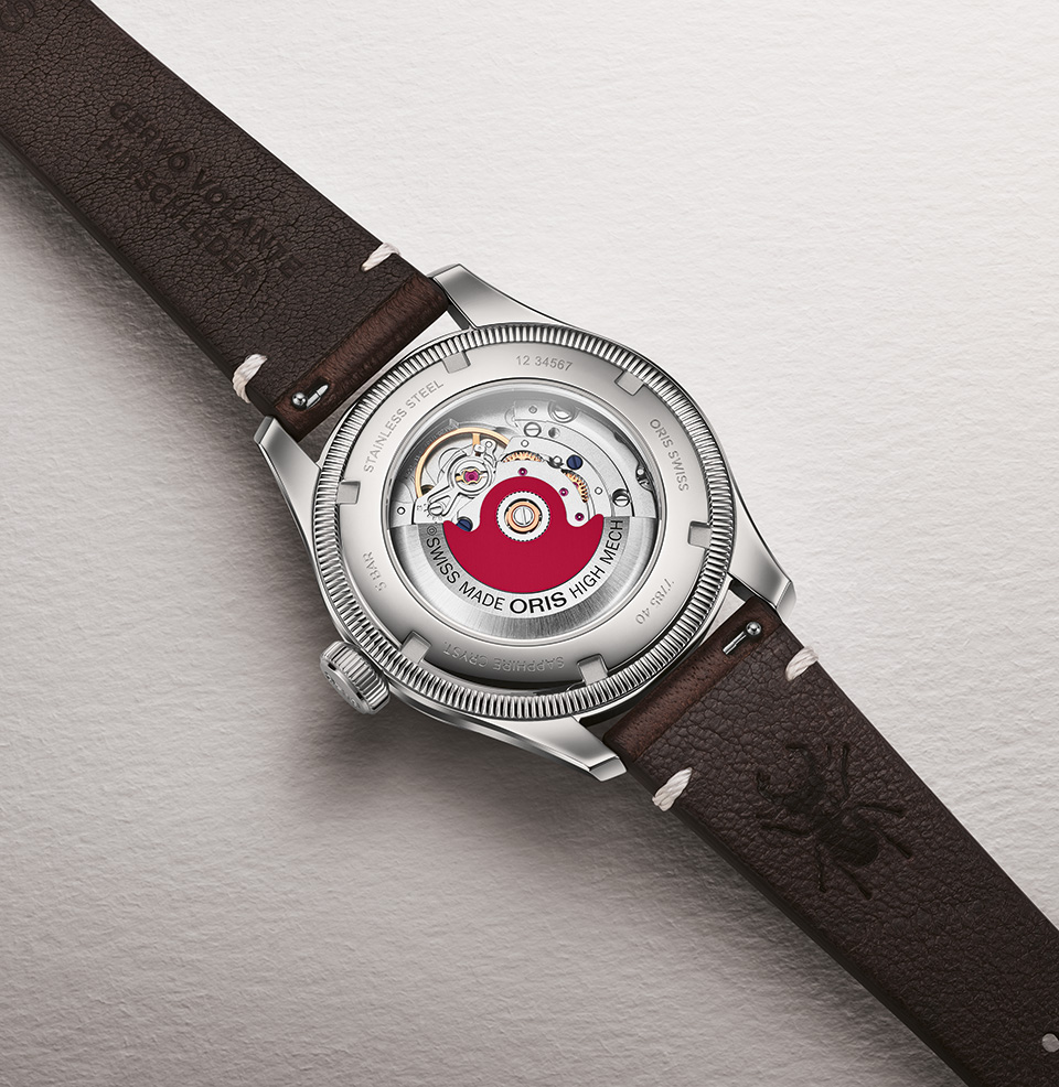 Big Crown X Cervo Volante Oris 754 movement