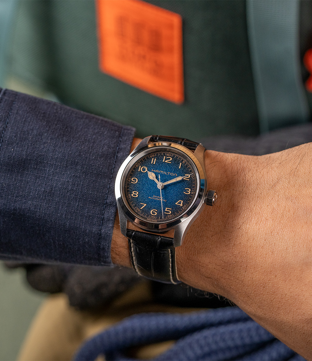 Khaki Field Murph 38mm Blue