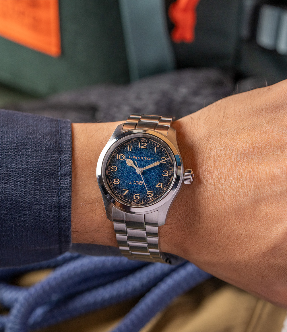 Khaki Field Murph 38mm Blue