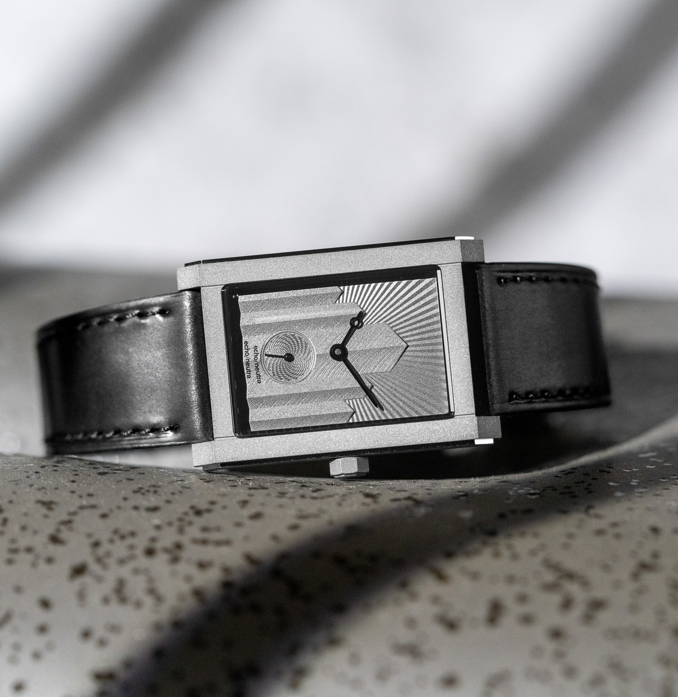 echo/neutra x Worn & Wound Limited Edition Rivanera Monochromatic aesthetics