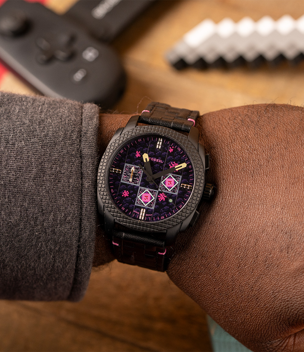 Minecraft x Fossil Limited-Edition Chronograph Watch