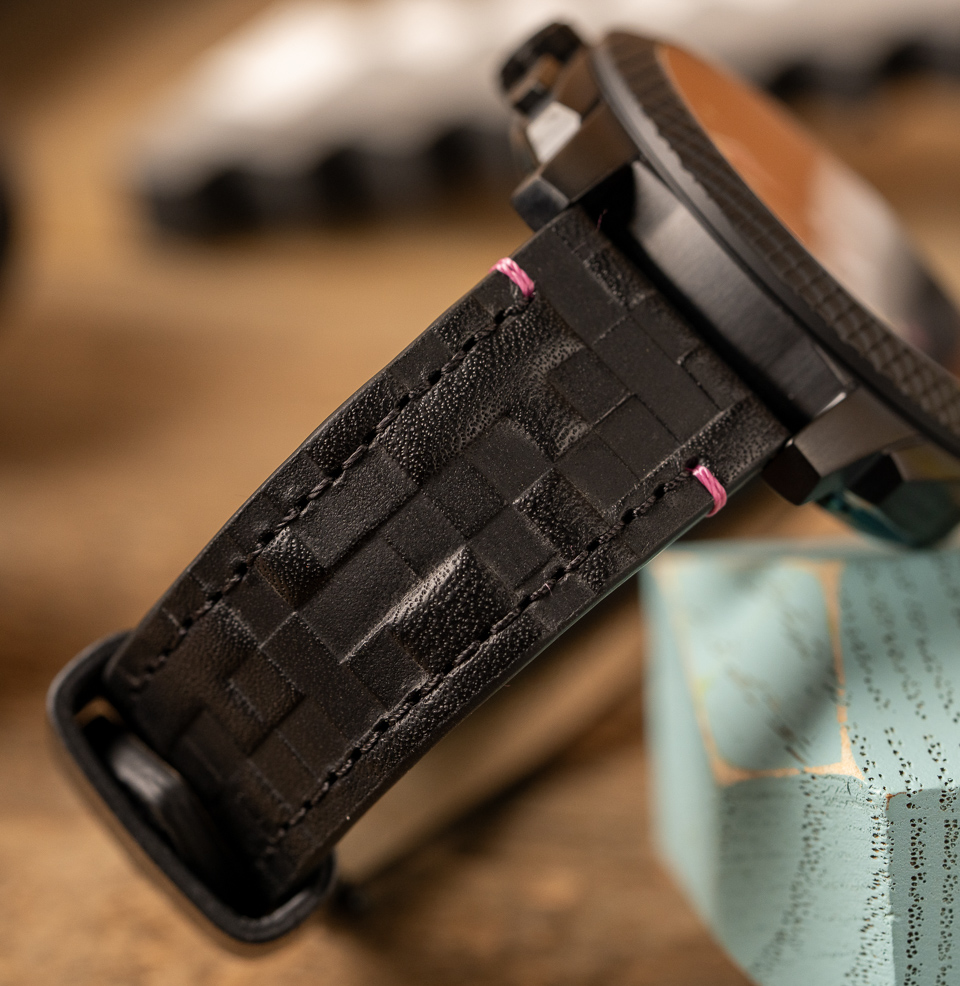 Minecraft x Fossil Limited-Edition Chronograph Watch Strap Material