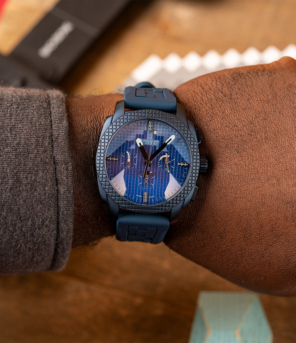 Minecraft x Fossil Limited-Edition Chronograph Watch