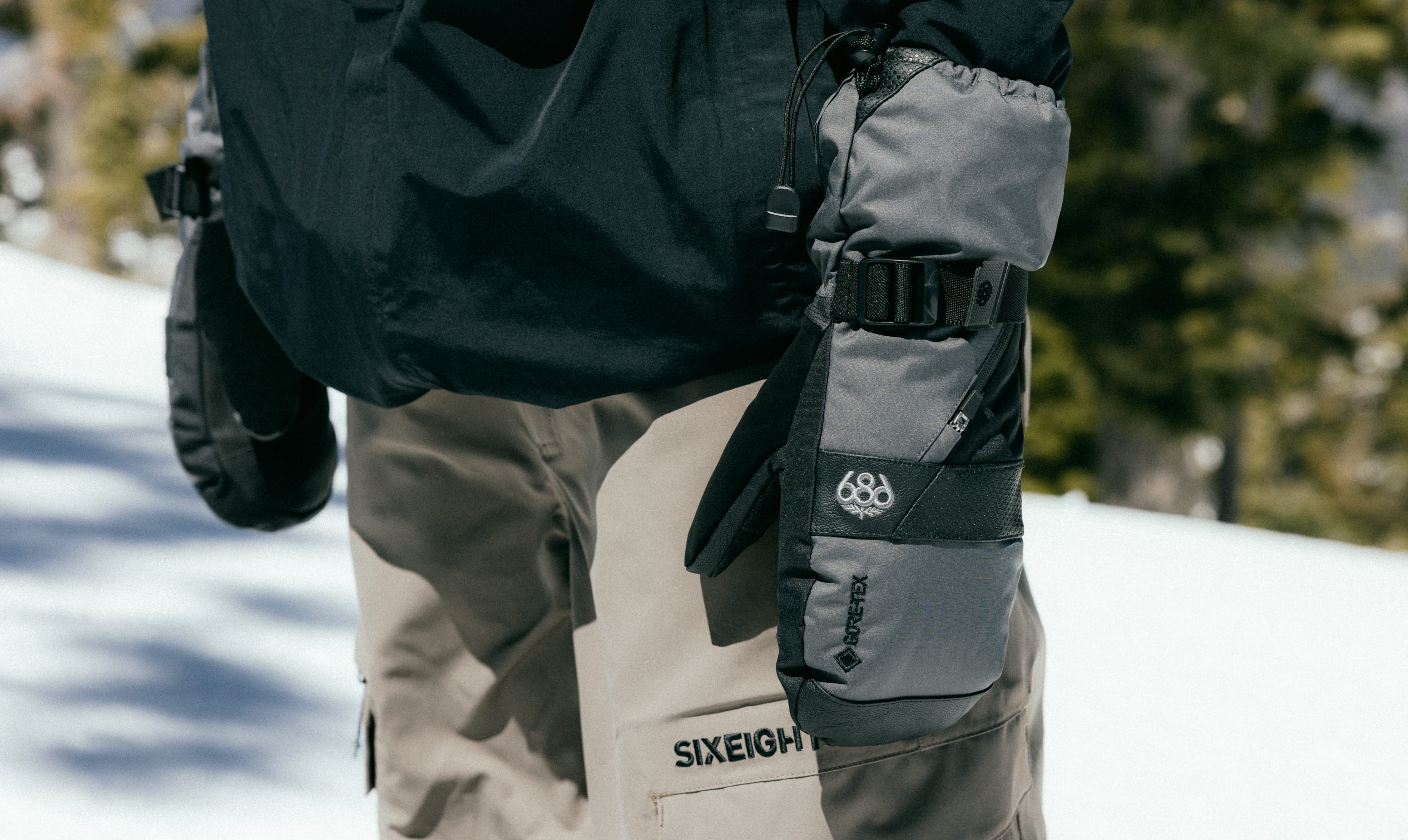 686 Men's GORE-TEX SMARTY® 3-In-1 Gauntlet Mitt – 686.com