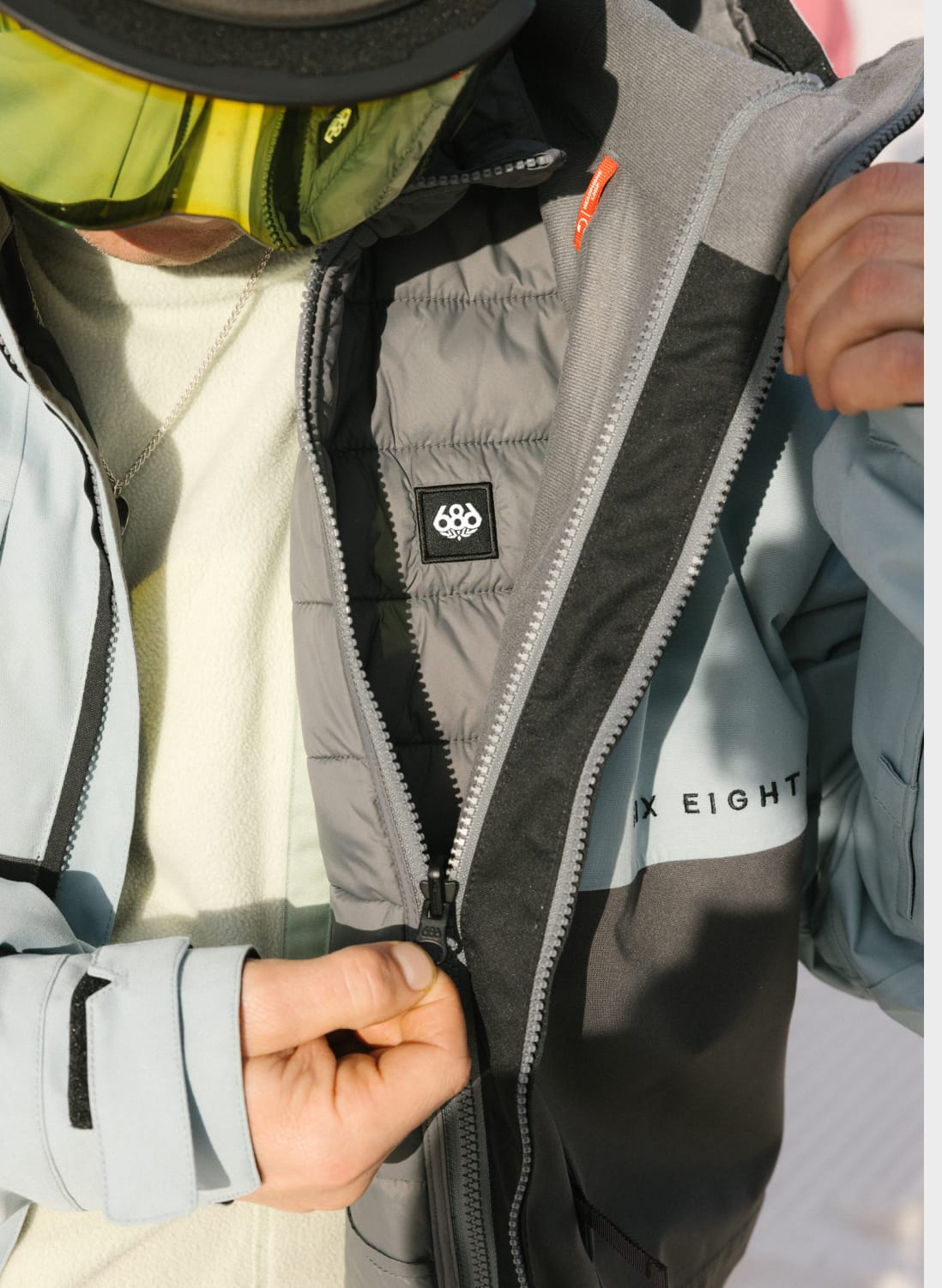 Image DUSTY MARINE COLORBLOCK / XS