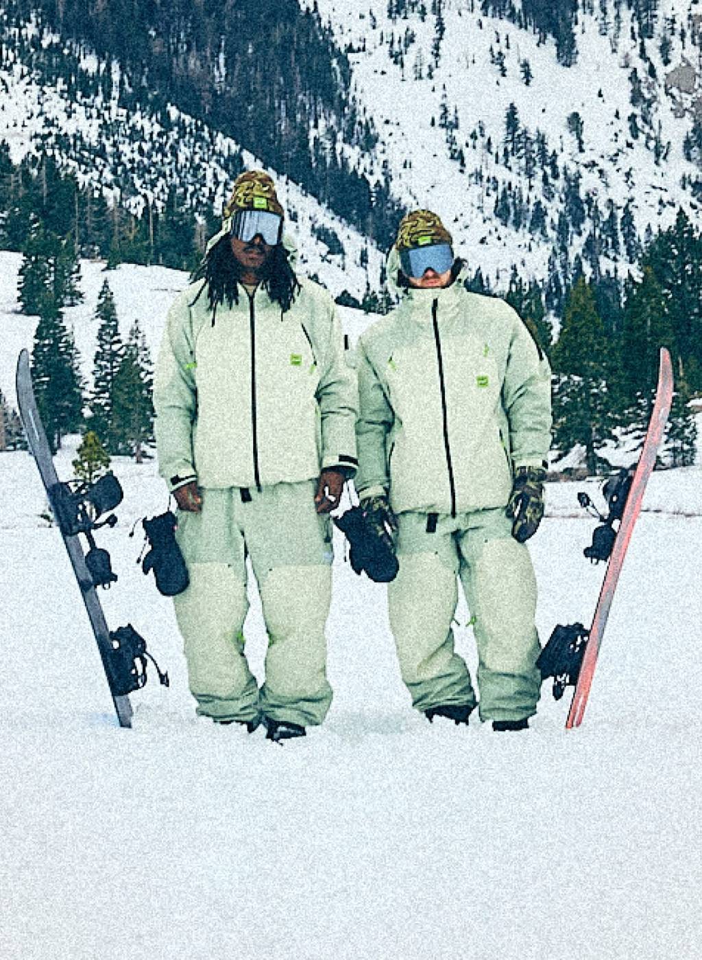 Image HUF GREEN COLORBLOCK / S