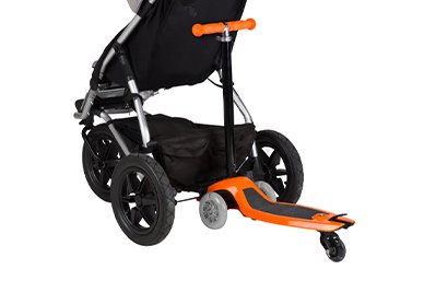 patentierte innovation an einem scooter