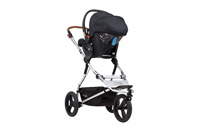 ein luxuriöses terrain Reisesystem für Ihr Neugeborenes mit protect™-Babyschale und Adaptern*