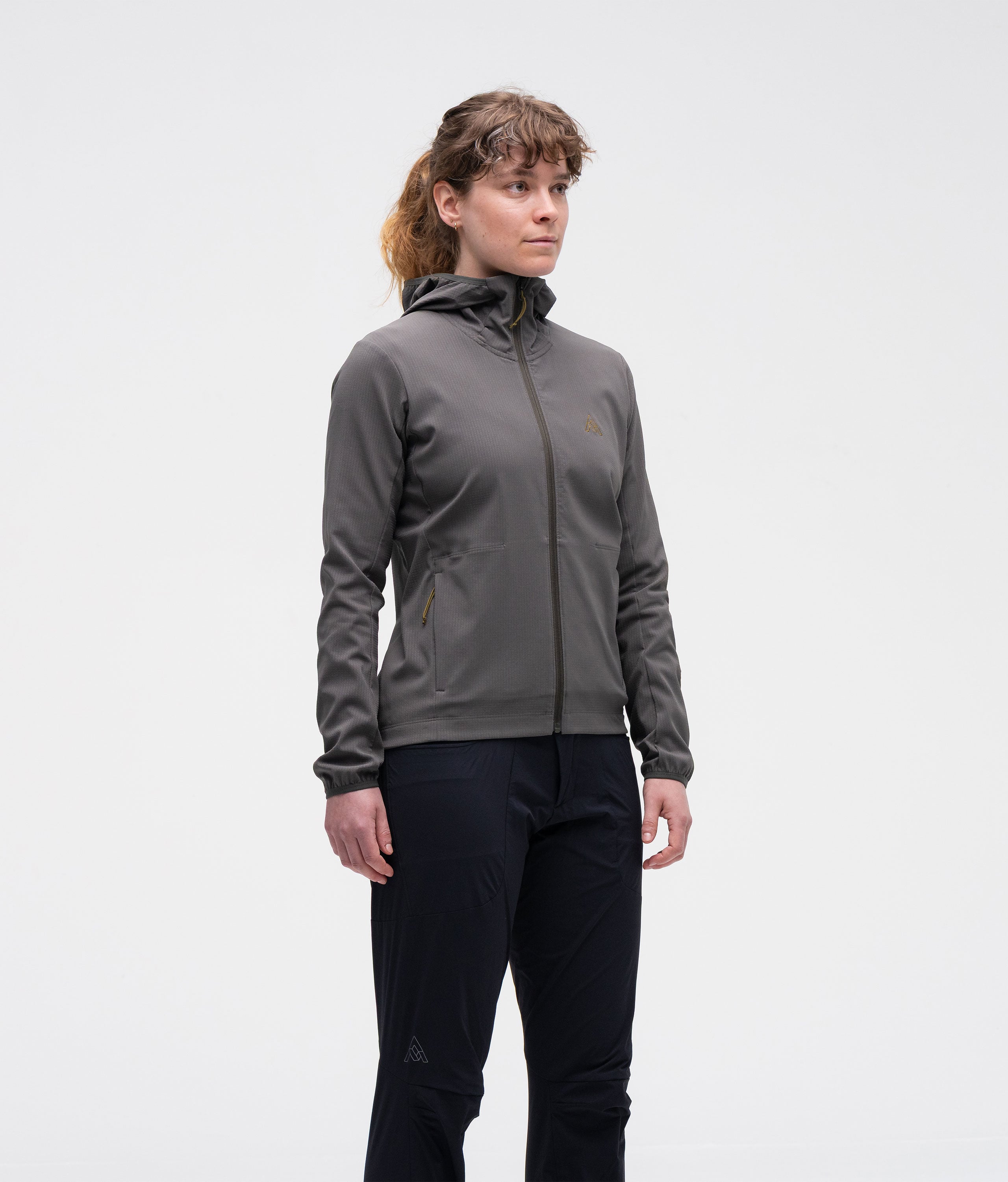 【7mesh 7メッシュ】新品 OUTFLOW HOODY Lsize Women's Spruce Hoody - Women's Thermal Hoody | 7mesh