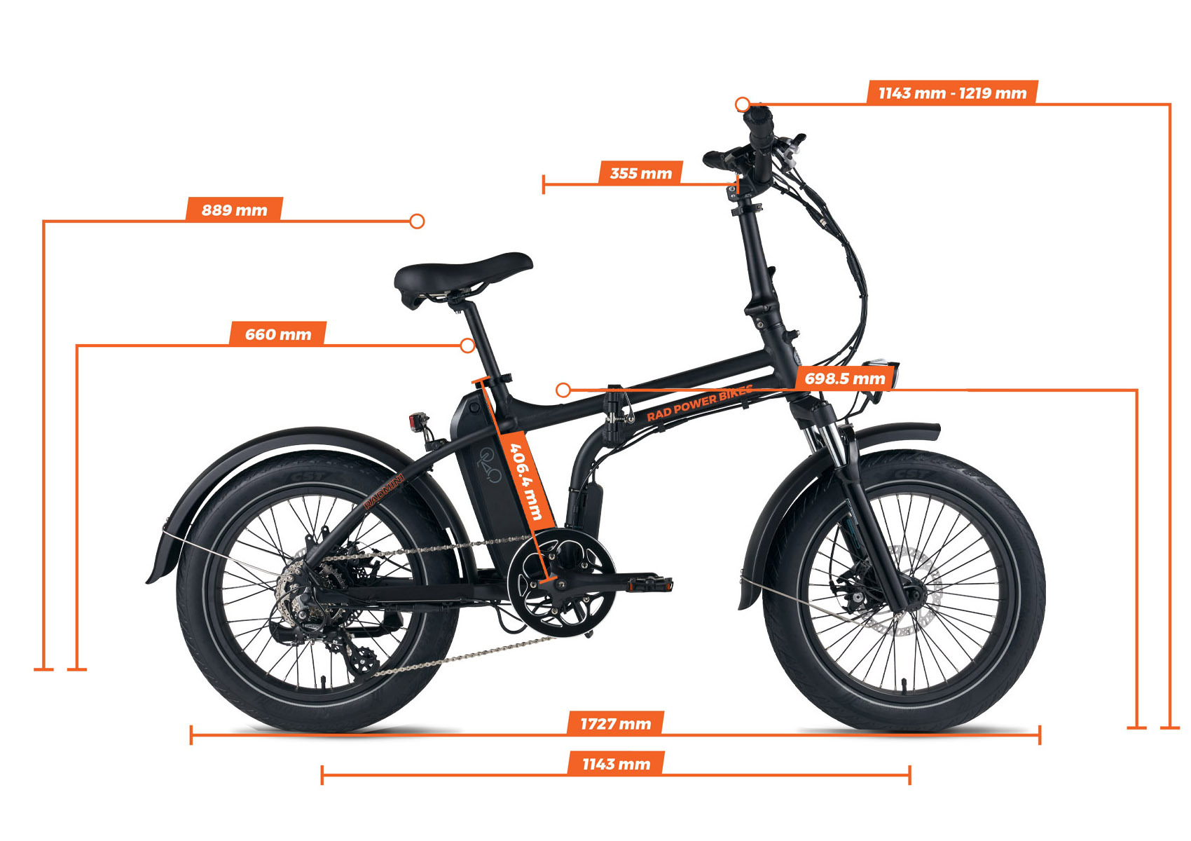 Electric Folding Fat Bike | Rad Power Bikes
