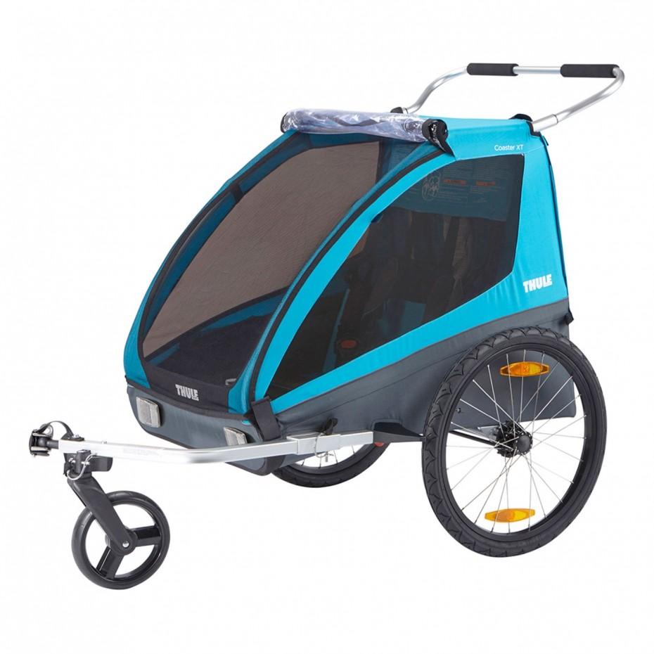 chariot double stroller bike trailer