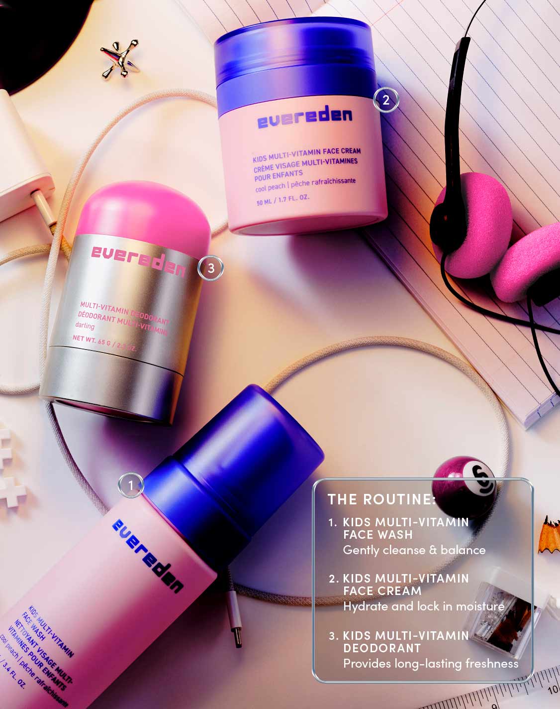 SUPERPOWERED BY:
VITAMINS B5 & E
Lock in moisture to keep underarms feeling soft and comfortable.
MAGNESIUM HYDROXIDE
A gentle, aluminum-free mineral that helps neutralize odor.
COCONUT OIL
Hydrate delicate underarm skin.