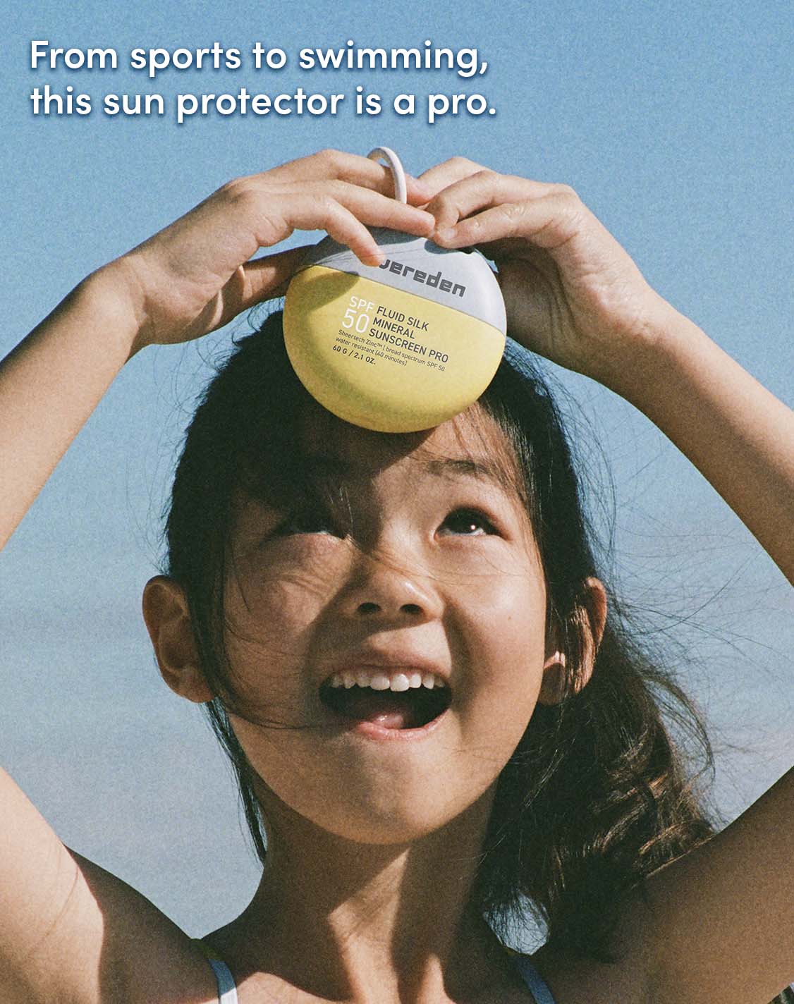 From sports to swimming, this sun protection is a pro.