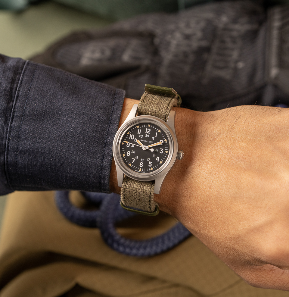 Khaki Field Mechanical 36mm 36mm Stainless Steel Case