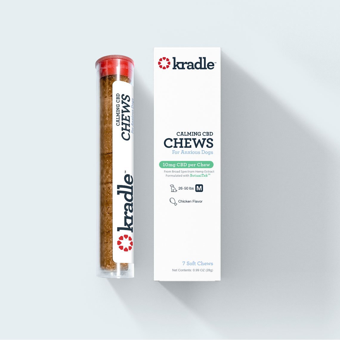 Kradle Calming CBD Chews for Dogs Kradle My Pet