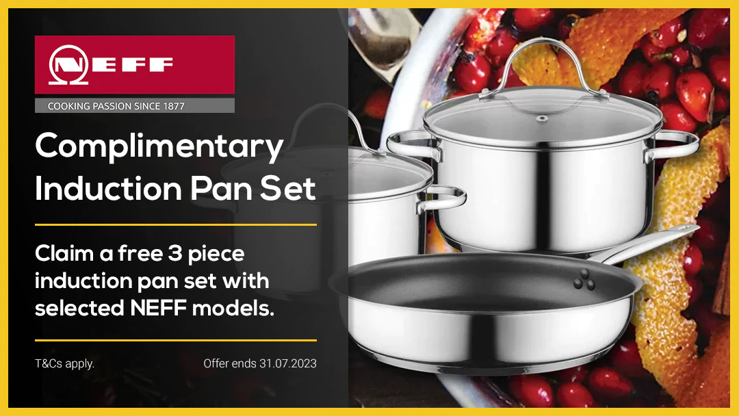 Complimentary Induction Pan Set | Neff
