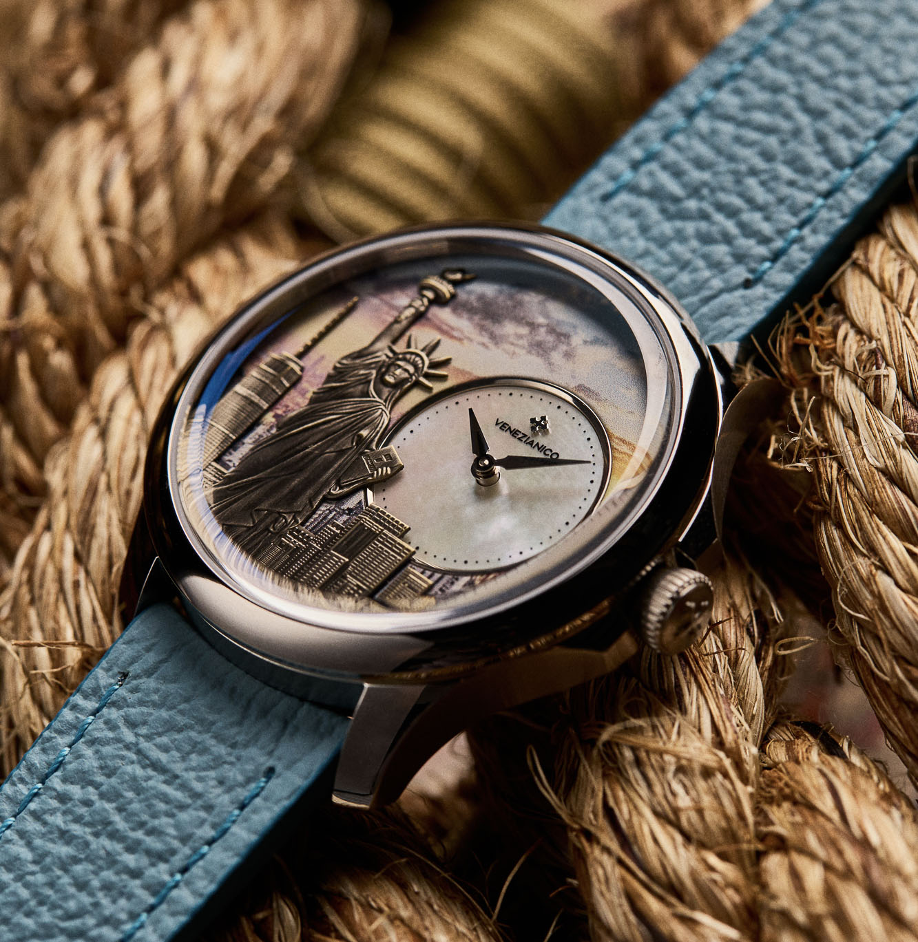 Venezianico Redentore Two Harbors Sculpted Skyline Dial