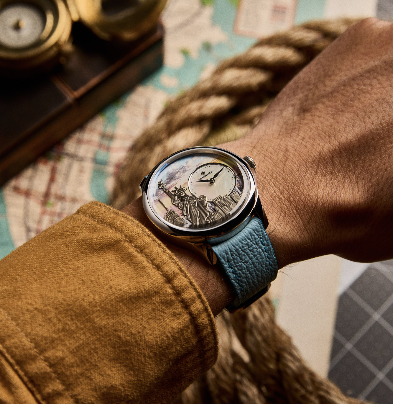 Venezianico Redentore Two Harbors 40mm Stainless Steel Case