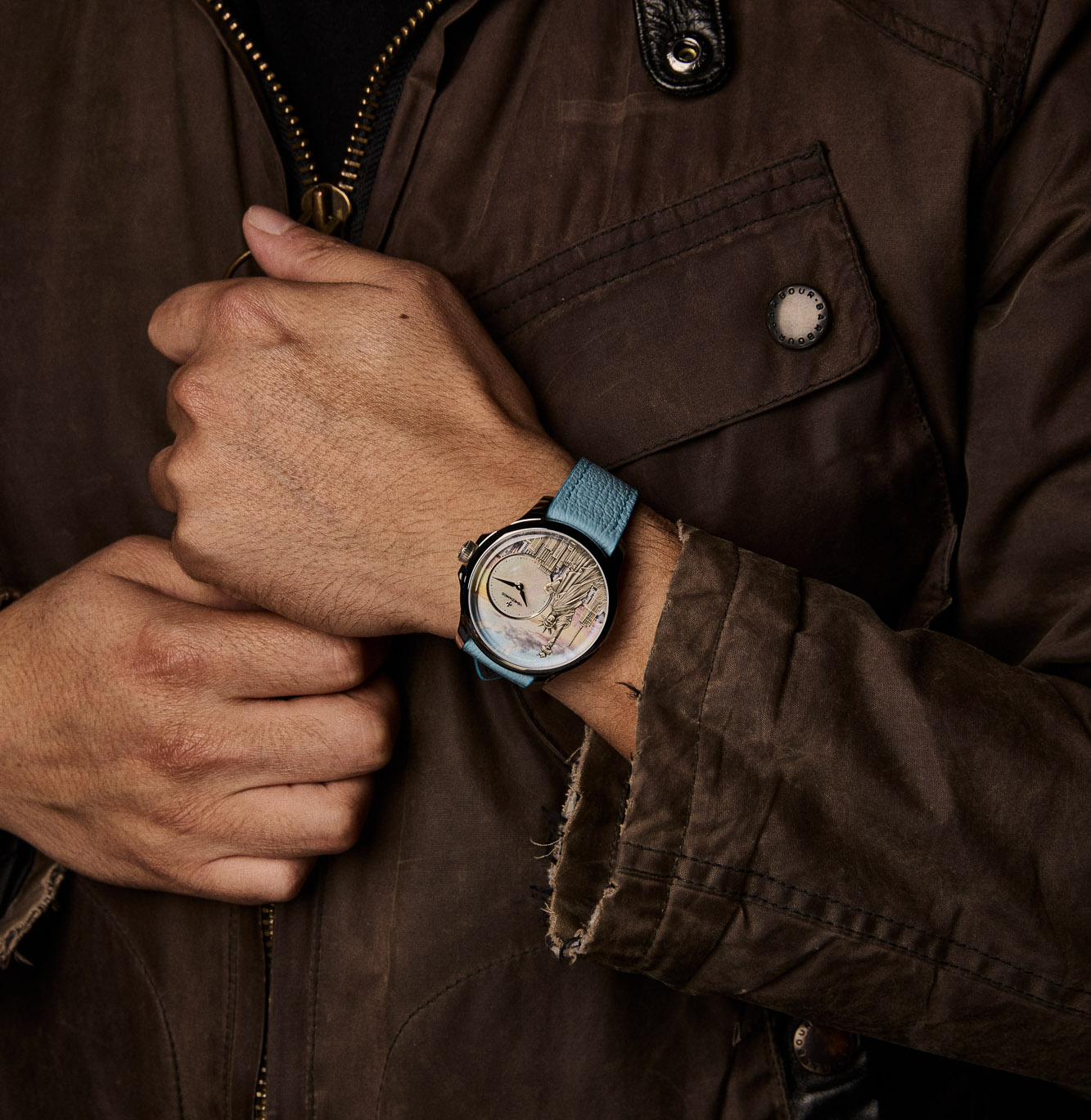 Venezianico Redentore Two Harbors Italian Leather Strap