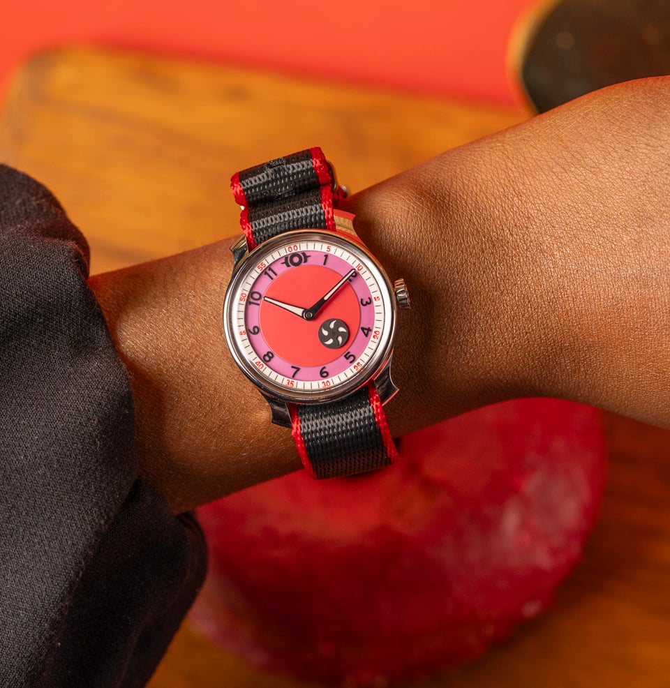 Donut Watch Co. Jelly Donut Automatic 35mm Stainless Steel Case