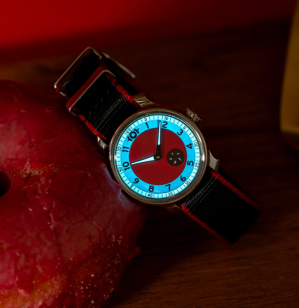 Donut Watch Co. Jelly Donut Automatic Ample Lume