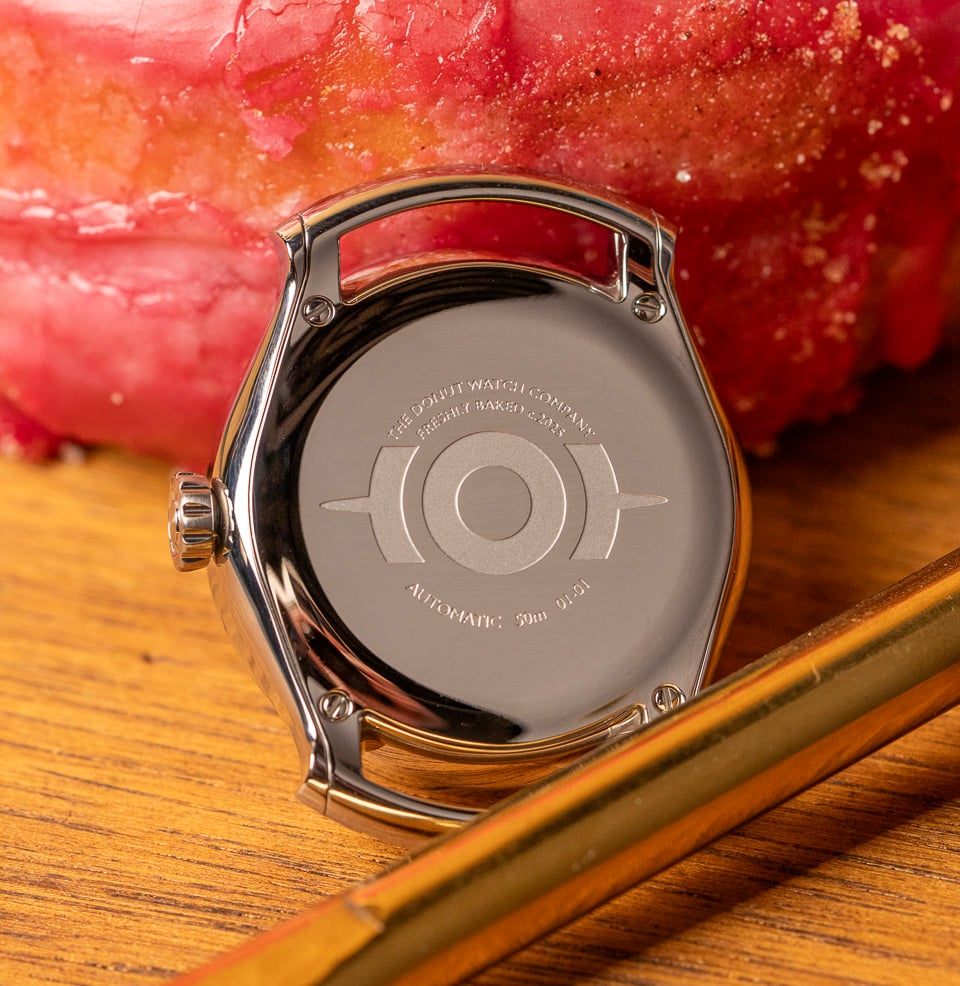 Donut Watch Co. Jelly Donut Automatic Fixed Spring Bars