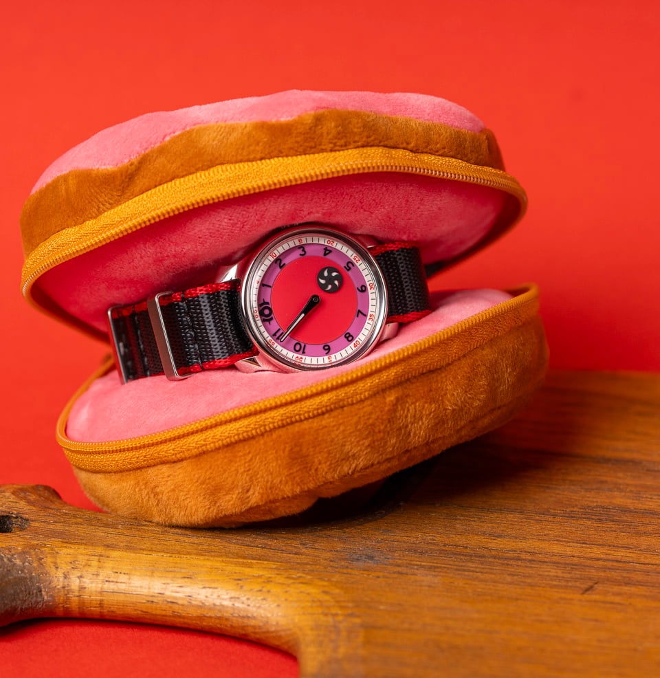 Donut Watch Co. Jelly Donut Automatic 50 Meters of Water Resistance