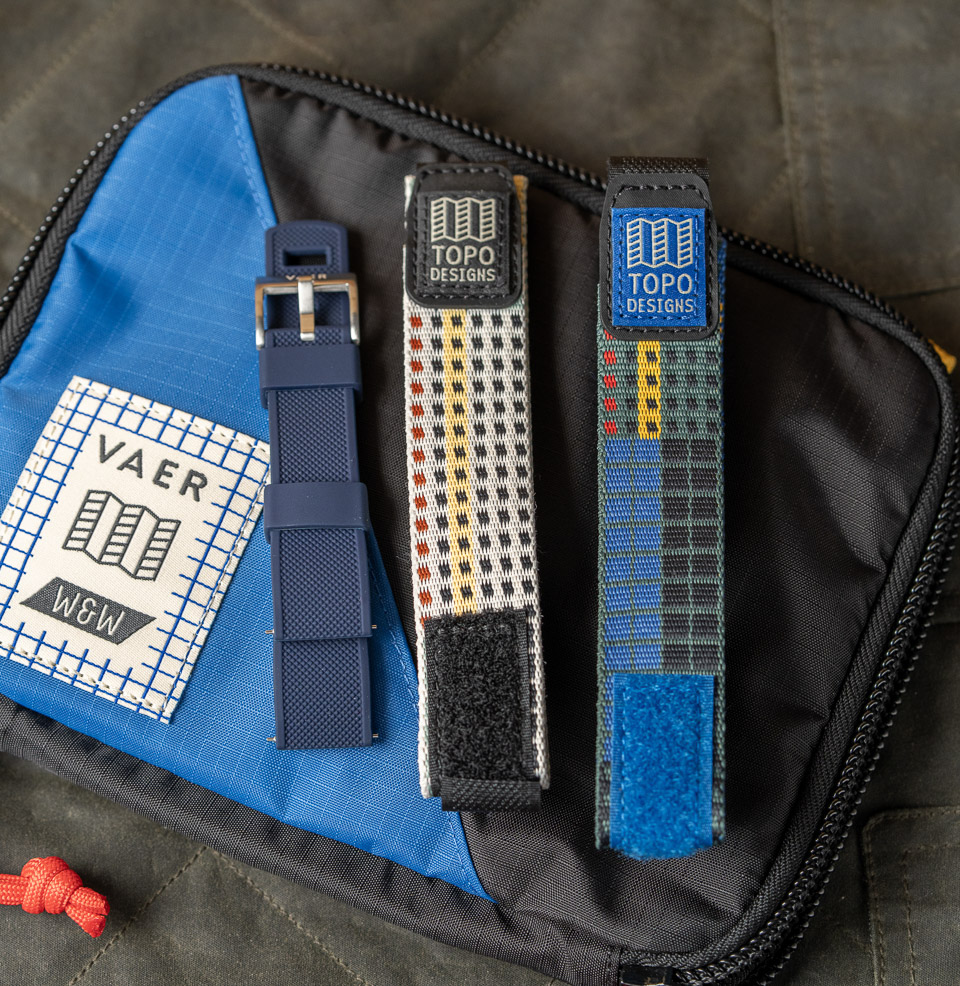 Vaer x Topo Designs x Worn & Wound Solar Hiker V2 Multiple Straps