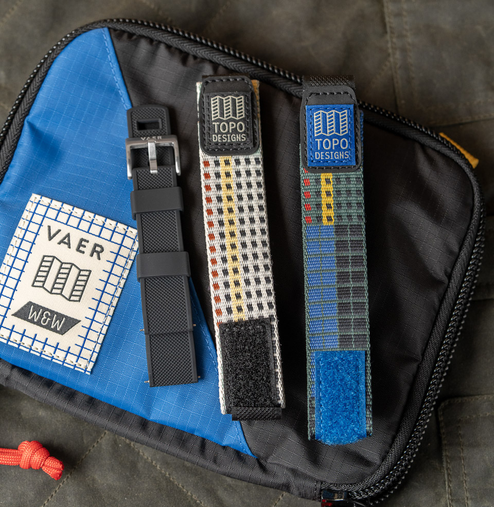 Vaer x Topo Designs x Worn & Wound Solar Hiker V2 Multiple Straps