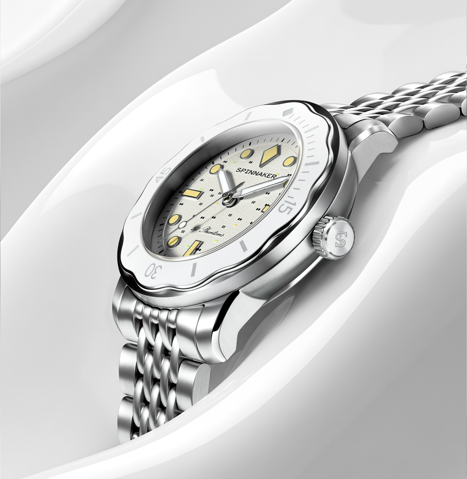Fleuss Automatic Seconde/Seconde/ 2026 Edition Batch One - Preorder White Ceramic Bezel