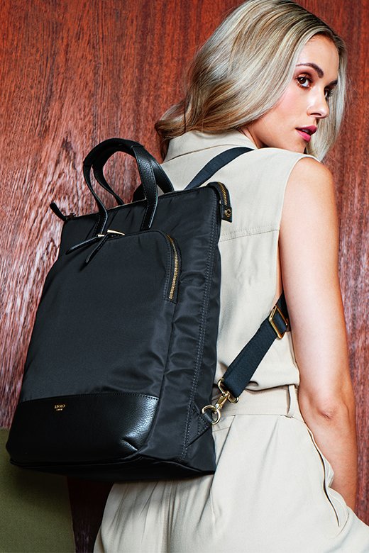 KNOMO Harewood Laptop Tote Backpack - 15" Feature Rectangle Image 1 |knomo.com