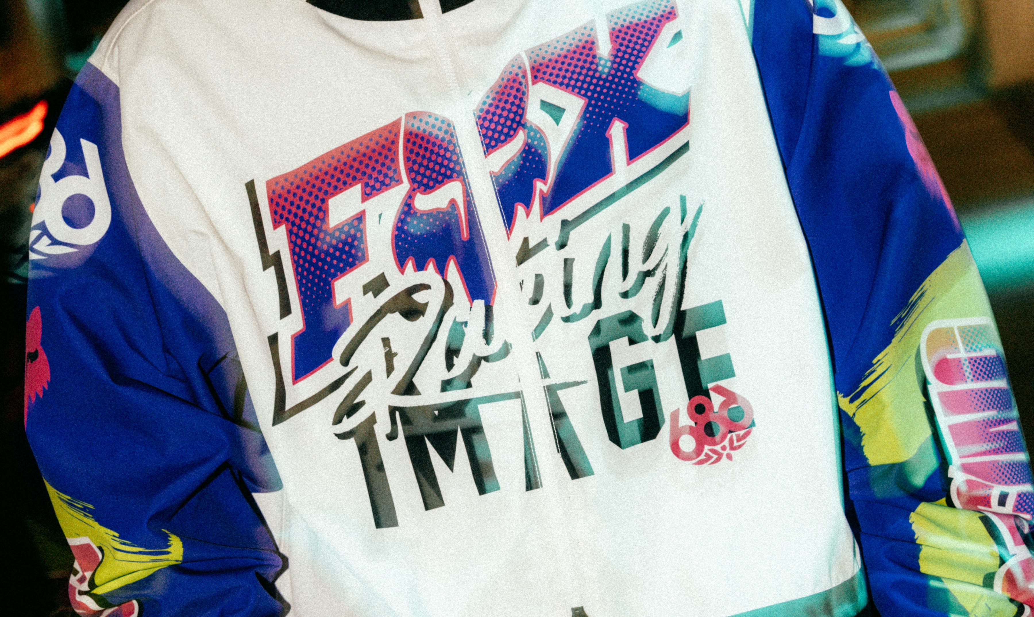 Image FOX WHITE COLORBLOCK / S