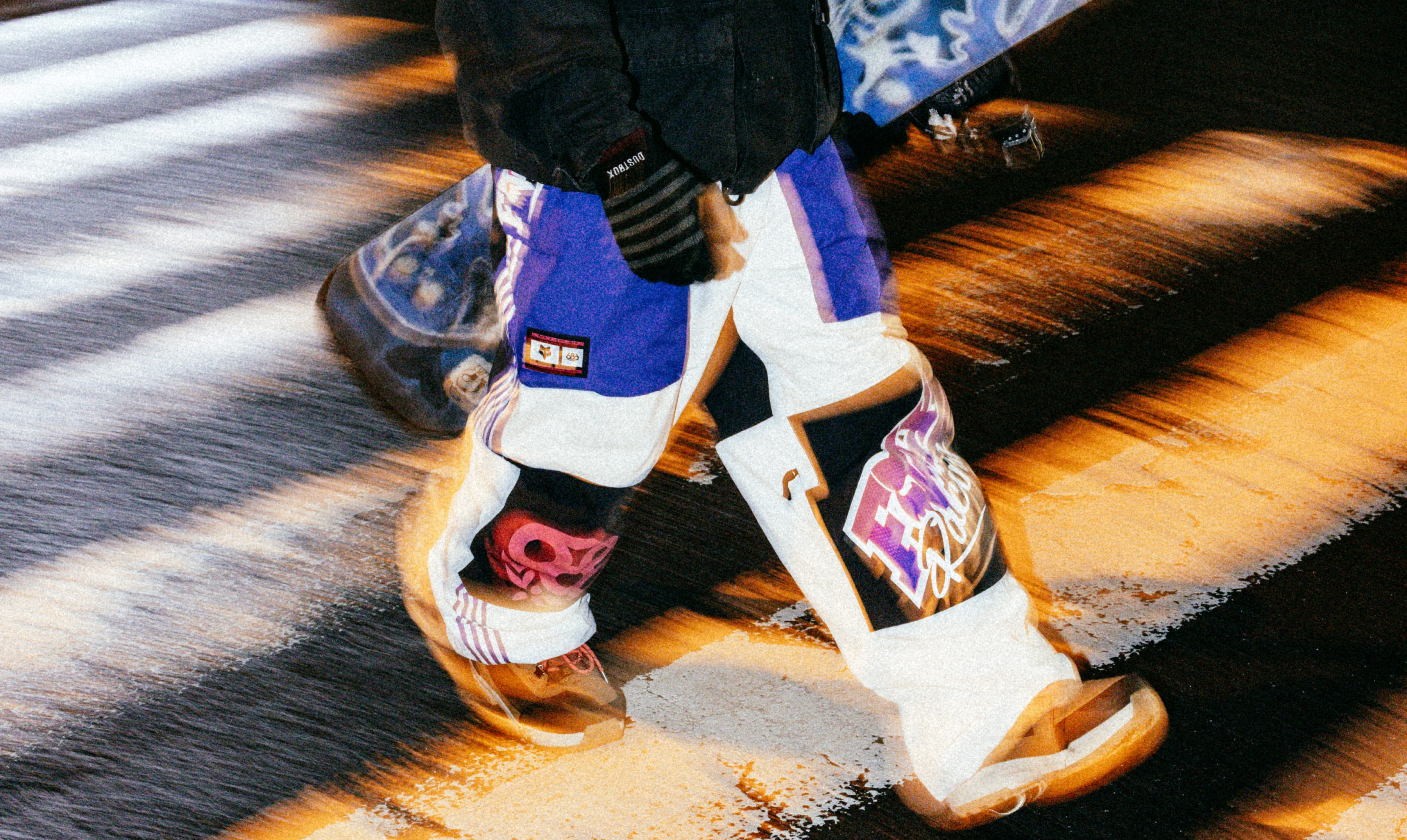 Image FOX WHITE COLORBLOCK / S