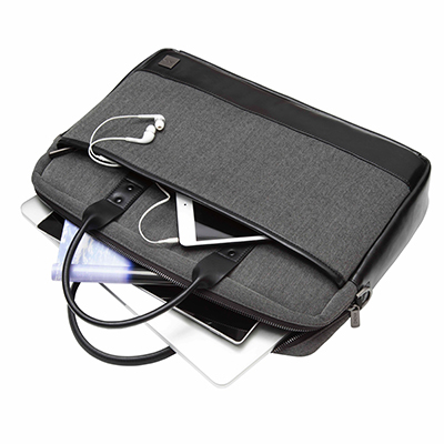 KNOMO Princeton Laptop Briefcase - 15.6" Feature Square Image 1 | knomo.com