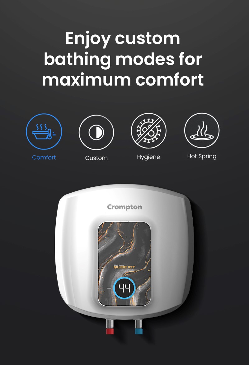 Enjoy Custom Bathing Modes For Maxium Comfort