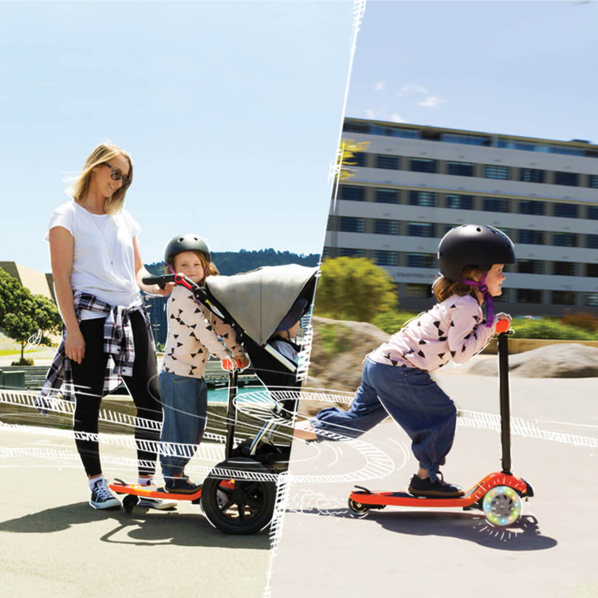 stroller scooter board