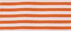Polo Ralph Lauren Short Sleeve Animated Stripe Mesh Polo, Orange/White