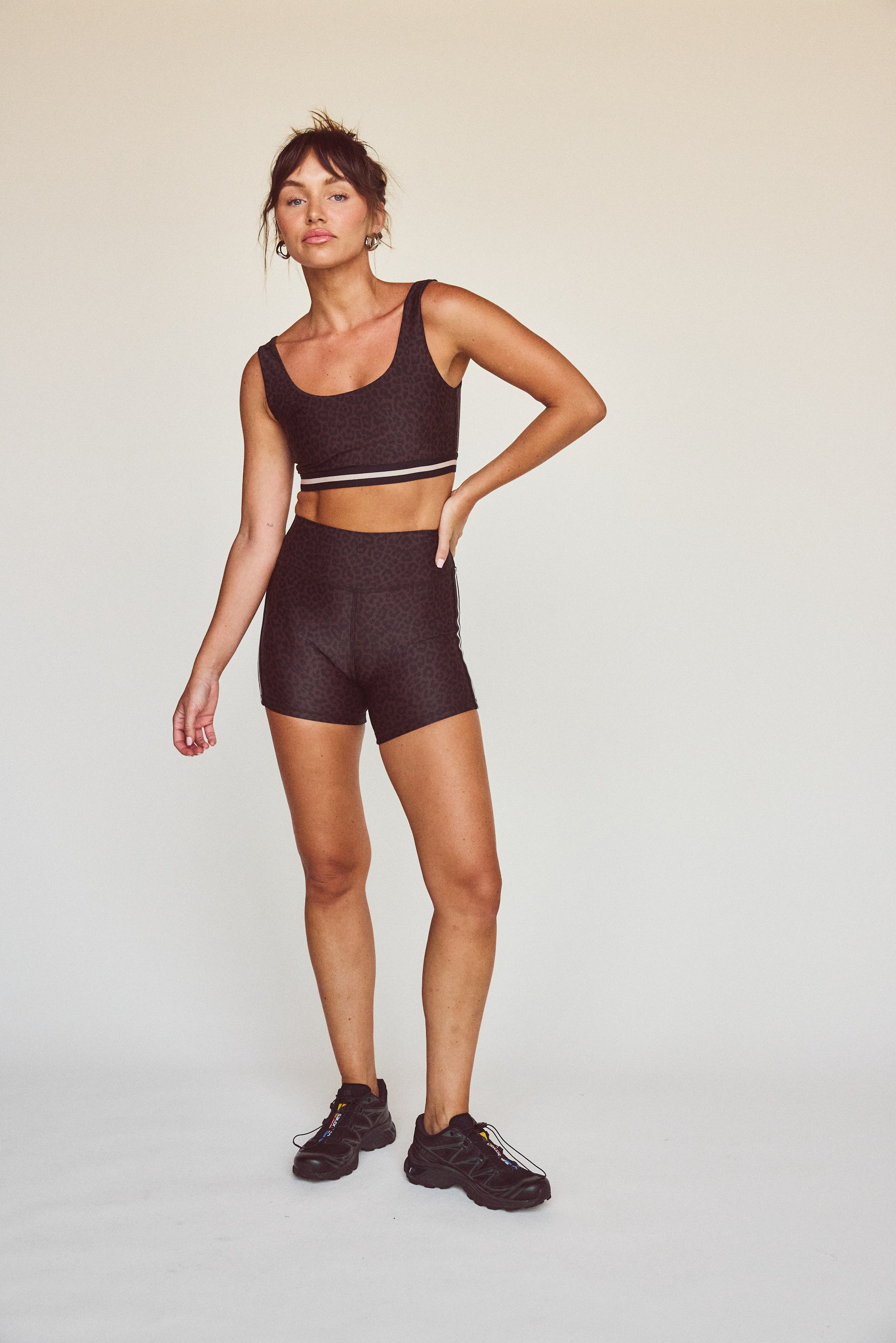 Strut This Womens Shiloh Short in Kona Leopard