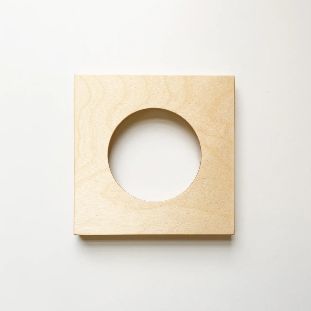 frame your hand embroidery masterpieces with gorgeous wooden Modern Hoopla Embroidery Frames!