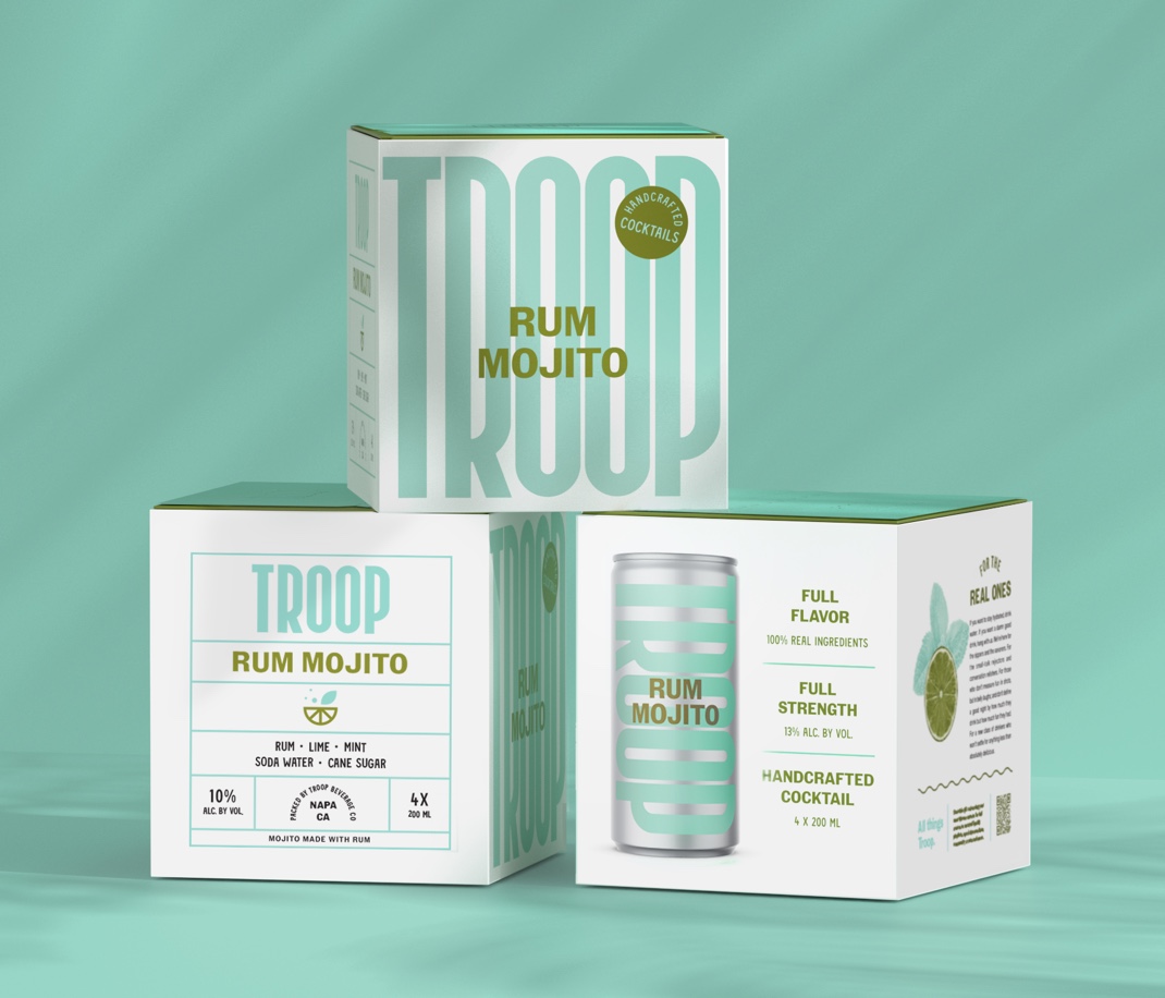 Rum Mojito Troop Beverage Co.