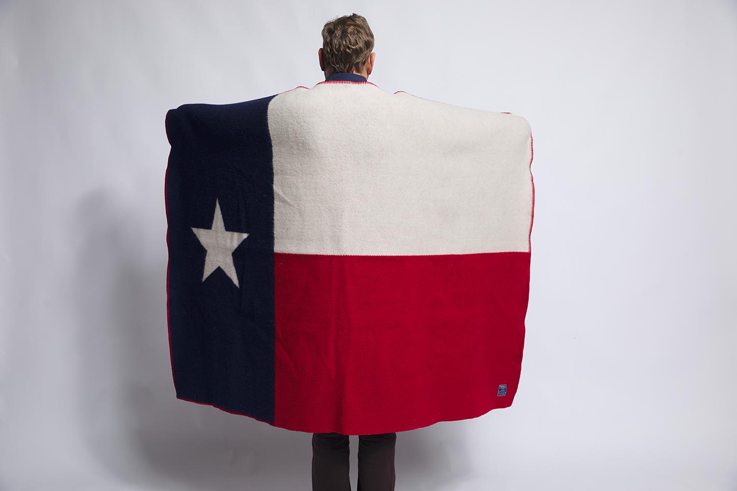 image of Texas Flag Wool Throw