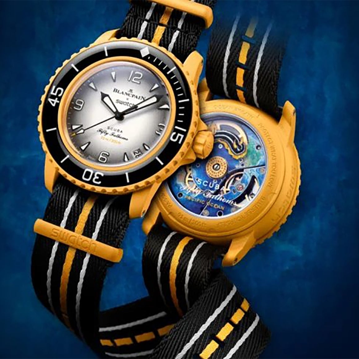 Blancpain Swatch Orologi Ceramica Blancpain Fifty Fathoms